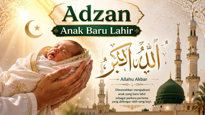 Adzan Anak Baru Lahir