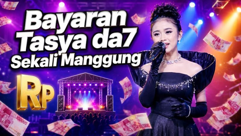 Bayaran Tasya da7 Sekali Manggung