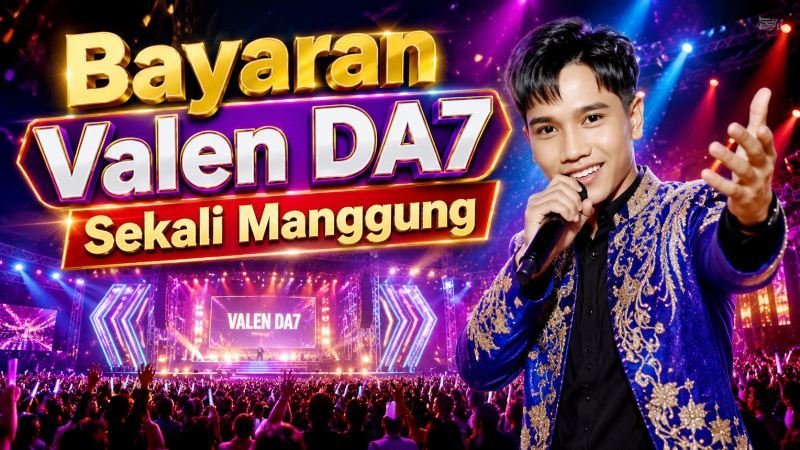 Bayaran Valen DA7 Sekali Manggung
