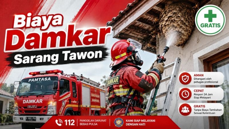 Biaya Damkar Sarang Tawon