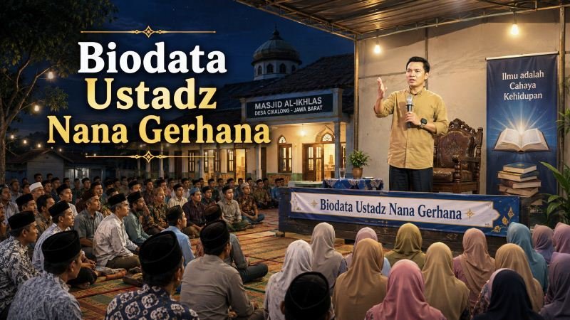 Biodata Ustadz Nana Gerhana