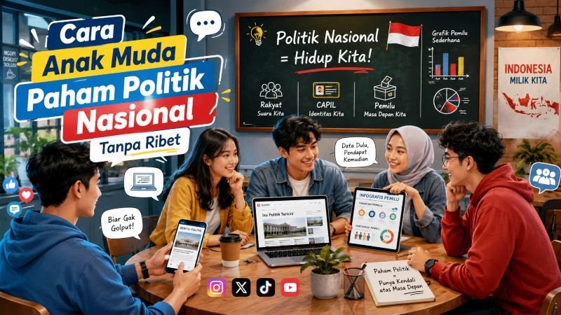 Cara Anak Muda Paham Politik Nasional Tanpa Ribet