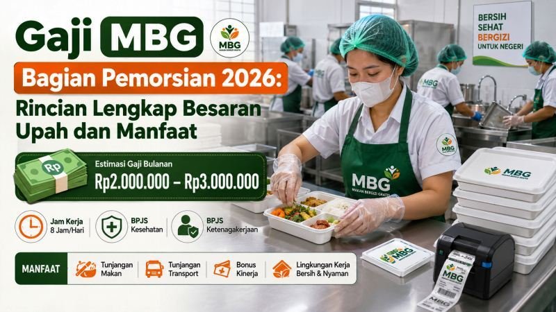 Gaji MBG Bagian Pemorsian