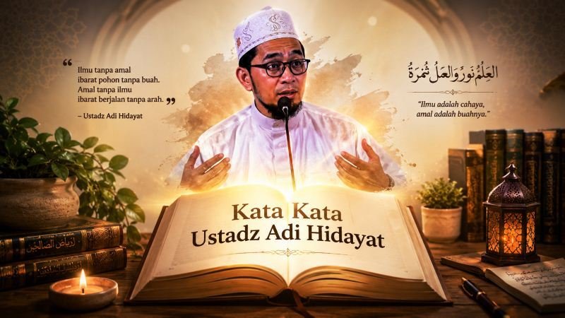 Kata Kata Ustadz Adi Hidayat