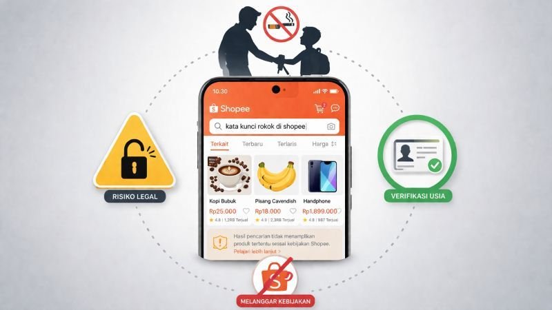 Kata Kunci Rokok di Shopee
