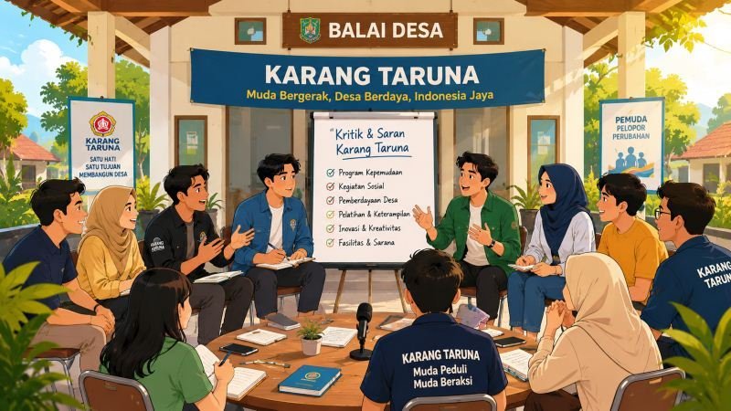 Kritik dan Saran untuk Karang Taruna