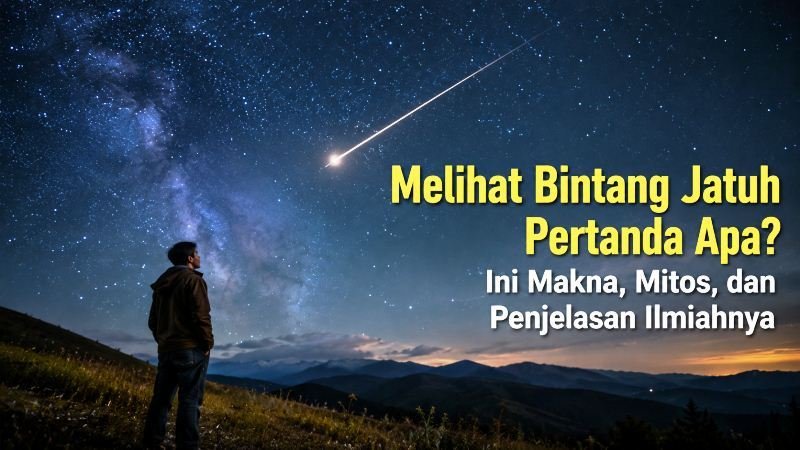 Melihat Bintang Jatuh Pertanda Apa