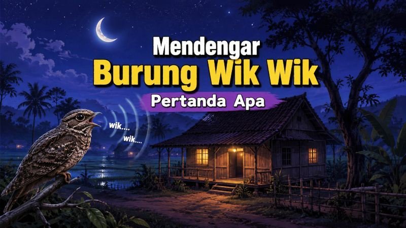 Mendengar Burung Wik Wik Pertanda Apa