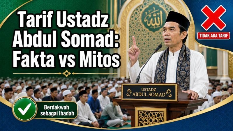 Tarif Ustadz Abdul Somad