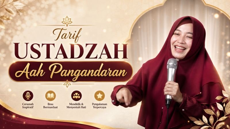 Tarif Ustadzah Aah Pangandaran