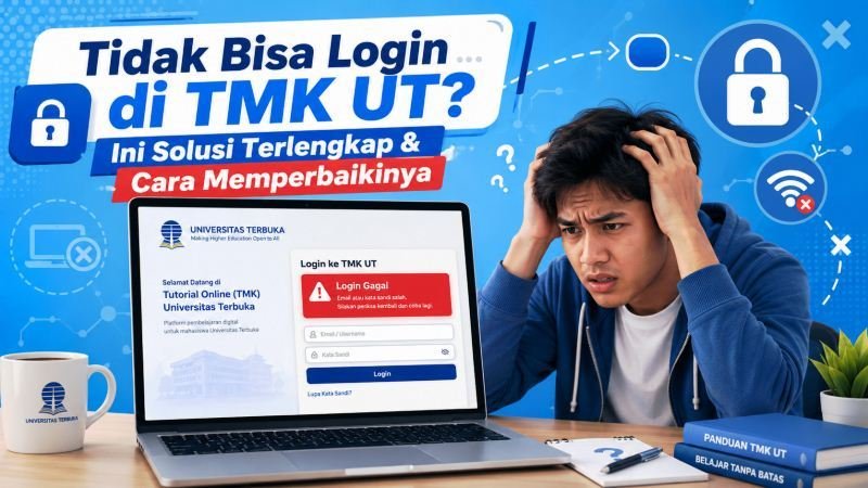 Tidak Bisa Login di TMK UT