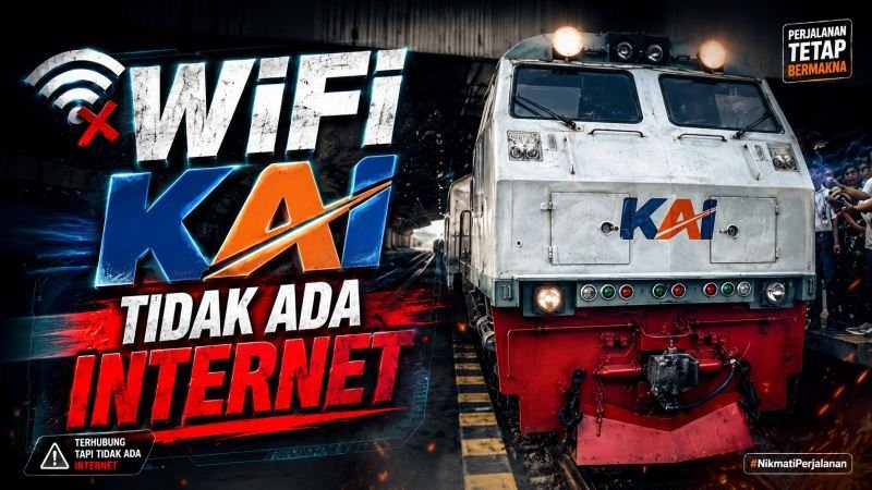 WiFi KAI Tidak Ada Internet