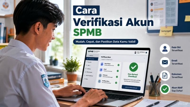 Cara Verifikasi Akun SPMB