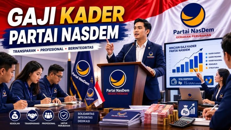 Gaji Kader Partai NasDem