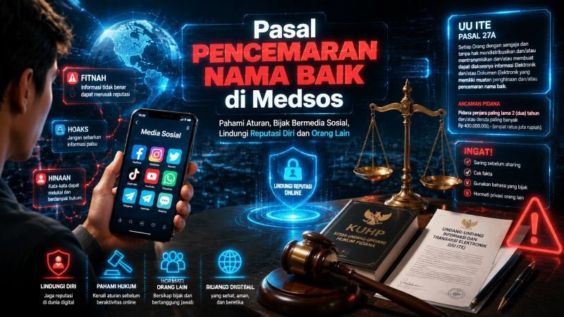 Pasal Pencemaran Nama Baik di Medsos