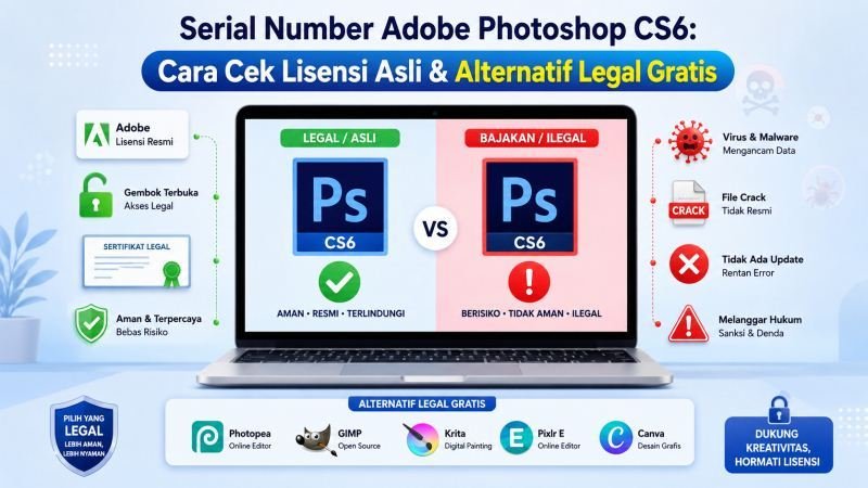 Serial Number Adobe Photoshop CS6