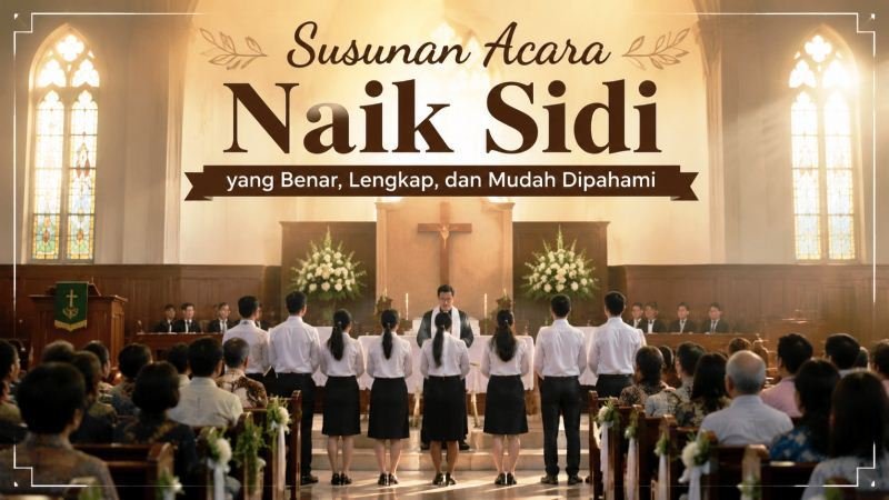 Susunan Acara Naik Sidi