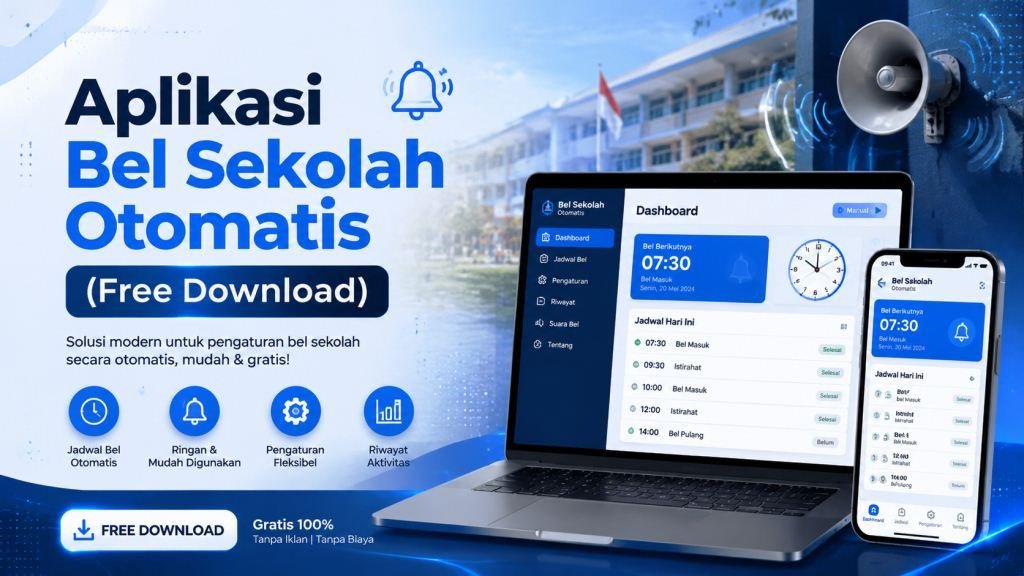Aplikasi Bel Sekolah Otomatis