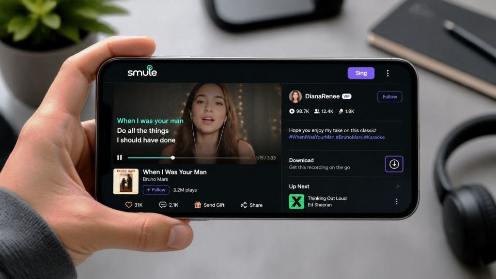 Rekaman Smule Offline