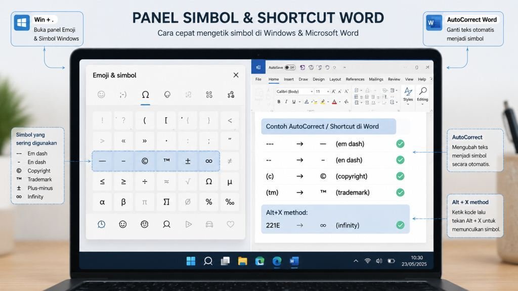 Shortcut Khusus Microsoft Word