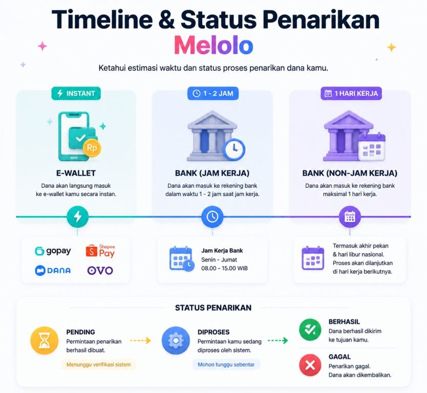 Status Penarikan Melolo