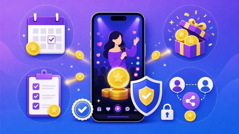 Cara Aman Mendapatkan Koin Poppo Live Gratis