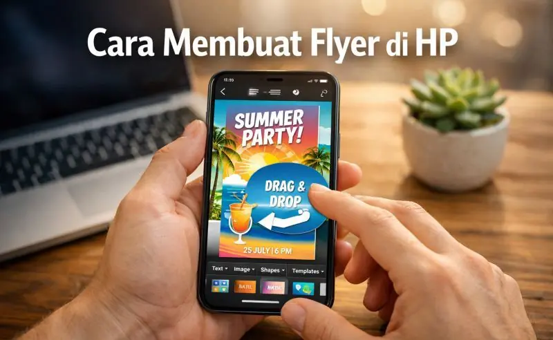 Cara Membuat Flyer di HP